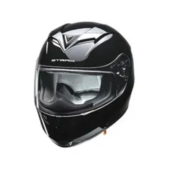 リード工業 STRAX SF-12 フルフェイス ヘルメット 黒 ブラックのサムネイル