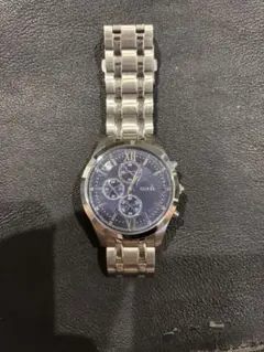 GUESS ネイビー クロノグラフ 時計のサムネイル