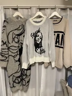 ニット　セーター　カーディガン　3点まとめ売り