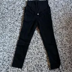 2点セット！マタニティ スキニーパンツ 黒＆デニムセットM アカチャンホンポ