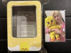 PHOTOCARD TINCASE　トレカ付き　ポガリ　スキズ　缶ケースのサムネイル
