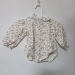 ZARA 花柄 長袖シャツ 3-6ヶ月68cm