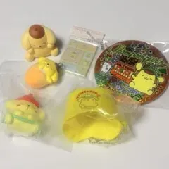 ポムポムプリン　ガチャガチャ　セット