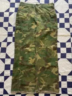60s 70s ミッチェルカモ カーゴパンツ リバーシブル 迷彩 ハンティング
