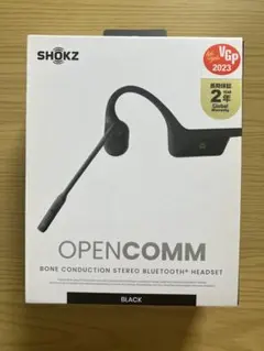 ももちゃん専用:Shokz OPENCOMM骨伝導イヤホン　ブラック