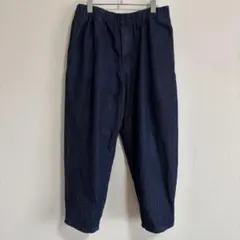 GU デニムバルーンアンクルパンツ　Lサイズ　マタニティ