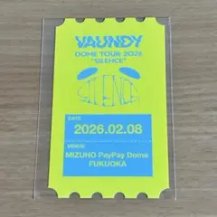 2026年最新】vaundy チケットカードの人気アイテム - メルカリ