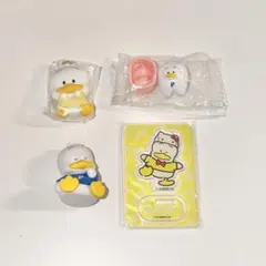 あひるのペックル　ガチャガチャ　グッズ　4点セット