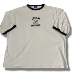 UCLA BRUINS リンガーTシャツ ホワイト