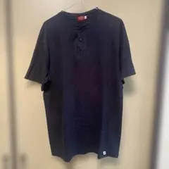 Dickies ネイビー ボタン付きTシャツ Lのサムネイル