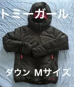 tommy girl ジップアップ　ダウンジャケット　Mサイズ　ブラック