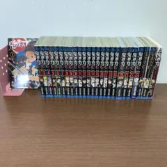 ❶　全巻セット　鬼滅の刃 1～23巻＋ファンブック2冊＋小説1冊　吾峠呼世晴