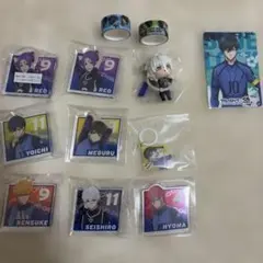 ブルーロック アクリルブロック その他セット