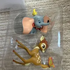 ディズニー フィギュア ダンボ バンビ 2点セット