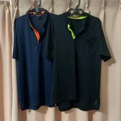 ワークマン ポロシャツ ZERO TECH 黒 ネイビー　2枚セット　3L
