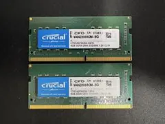 imac Crucial8GB DDR4 SO-DIMMメモリー2枚 動作確認済 - メルカリ