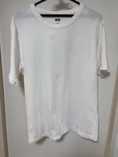 【Used】UNIQLO UクルーネックTシャツ/白/Lサイズ