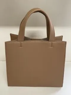 トートバッグ レディース ハンドバッグ グレージュ 上品 シンプル フォーマル