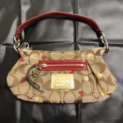 COACH コーチ ハンドバッグ　シグネチャー　ハート