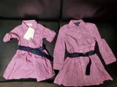 RALPH LAUREN　ワンピース　ドレス　姉妹　1歳 3歳