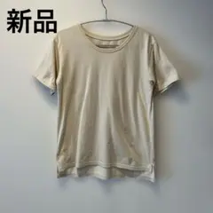 【新品】M/Sサイズ zootie 汗染み防止 半袖 Tシャツ エクリュ