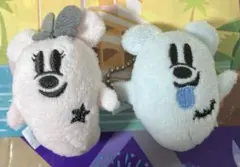 東京ディズニーリゾート　ディズニーハロウィン2024 ぬいぐるみチャーム2点