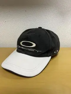 【希少】USA製 90s OLD Oakley キャップ black