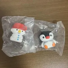 ピングー マスコットフィギュア　ピンガ　雪だるま