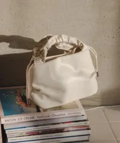kastane ギャザーハンドショルダーBAG