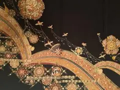 ママ様ご専用❇️有名作家手描友禅　金彩刺繍　黒留袖 　比翼仕立て　フルセットのサムネイル