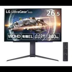 LG 27GR95QE-B 有機EL OLED WQHD240hz 0.03msのサムネイル