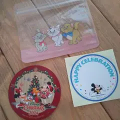 1〜2日内発送 ディズニー クリスマス オーナメント シール マリーちゃんのサムネイル