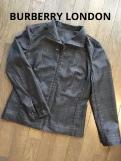 レディース　バーバリー ロンドン40 ノバチェック薄手ジャケット
