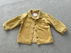 ZARA キッズ ジャケット 2-3歳 マスタード