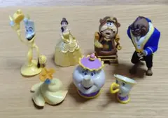 TOMY チョコパーティ 美女と野獣 7個セット チョコエッグのサムネイル