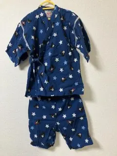 Double-B 甚平 ネイビー 120サイズ