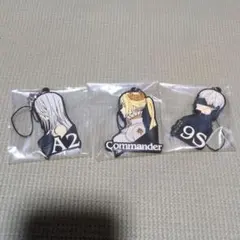 未開封】ニーア オートマタ レプリカント ラバーストラップ 9個セット