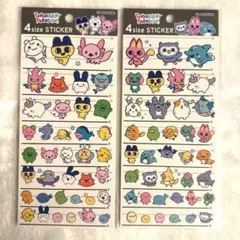Tamagotchi Paradise 4サイズステッカー2枚セット　正規品