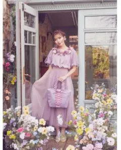 Maison de FLEUR　ラプンツェルワンピース　トート　バレッタセット
