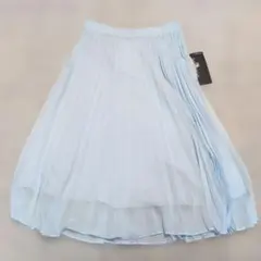 新品未使用品 Karl Park Lane プリーツスカート ライトブルーのサムネイル