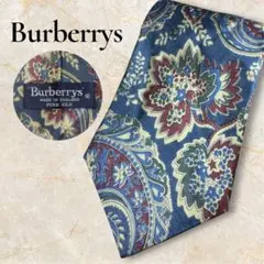 Burberrys バーバリーズ ネクタイ ペイズリー 英国製 シルク