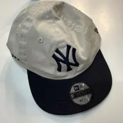New Era 9TWENTY ベビー帽子 ベージュ/ネイビー