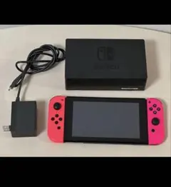 Nintendo Switch スイッチ ネオンレッド ネオンピンク 本体