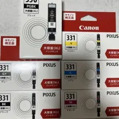 Canon PIXUS 330 331 大容量インクタンク セット売り Canon PIXUS 330 PGBK & 331インクセット - メルカリ