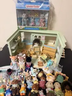 シルバニアファミリー　まとめ売り　森のマーケットくすり屋さんができたよオマケ追加