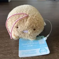 すみっコぐらし とんかつ うつぶせ ゴムひも付き マスコット Part3