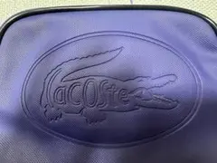 LACOSTE 紫色 ポーチ