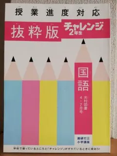 国語抜粋版　ベネッセ　チャレンジ２年生　進研ゼミ小学講座
