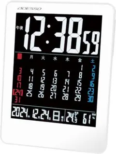 ADESSO(アデッソ) 置き時計 NA-945　ほぼ新品