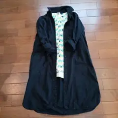 MHL　マーガレットハウエル　シャツワンピース　黒